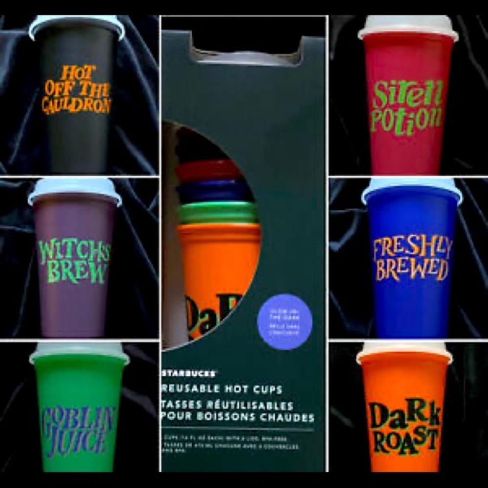 2020 Halloween Starbucks Tumbler Set